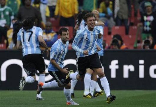Argentina logró ganarle a Nigeria