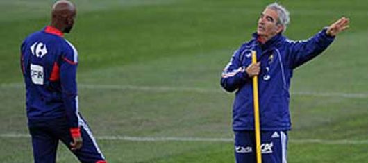 Incidente con el técnico Domenech: Francia echa a Anelka del Mundial