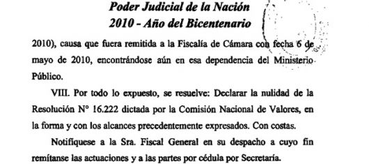 Golpe a Moreno: La Justicia anuló una resolución de la CNV contra Papel Prensa