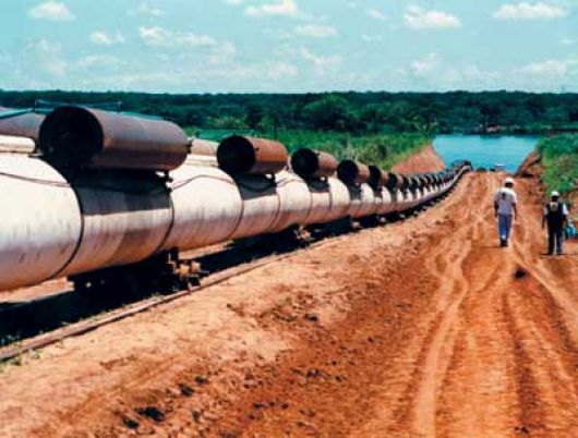 Obras: Contrucción del Gasoducto para la región NEA