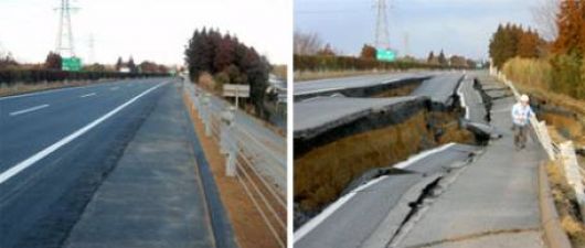 Japón reconstruyó una autopista en sólo 6 días