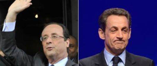 Hollande venció a Nicolas Sarkozy