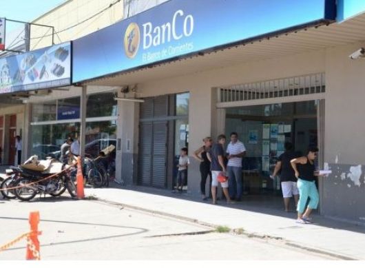 El Banco de Corrientes no atenderá en Capital