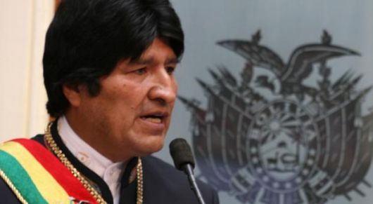 Evo Morales, "Primer Cacique General"