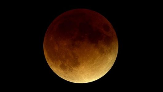 Eclipse lunar "de sangre" de esta noche