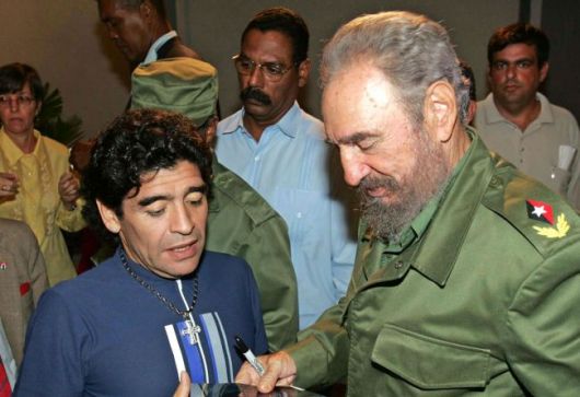 La carta de Fidel que conmovió a Maradona