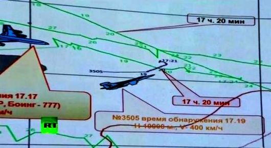 Rusia denunció que un caza ucraniano Su-25 volaba cerca del MH17