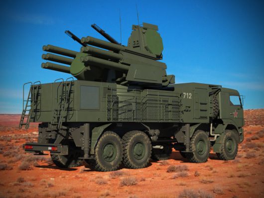 Brasil compra sistemas antiaéreos rusos Pantsir