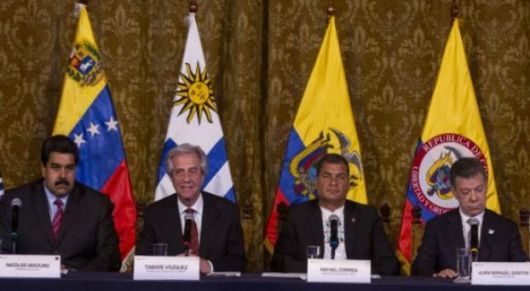 7 puntos que acordaron Maduro y Santos 
