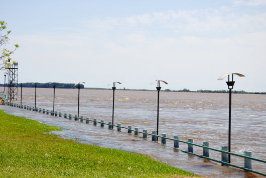 Baja su nivel el Uruguay pero comienza la creciente del Paraná