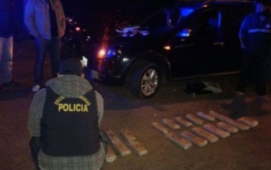 Secuestraron 27 panes de marihuana en un auto proveniente de Itatí