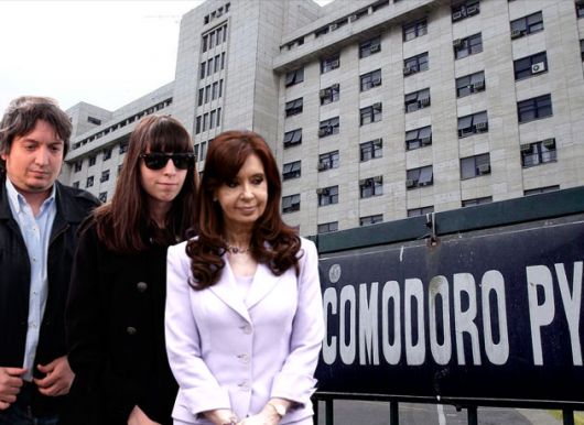 Cristina Kirchner en máxima tensión: vuelve con sus hijos a los tribunales y advierte que Florencia puede ir presa