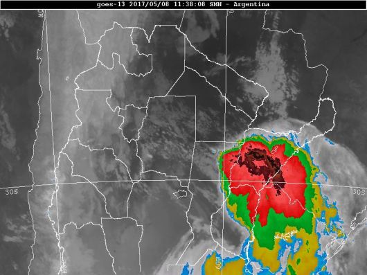 Rige alerta meteorológica para Corrientes y hay preocupación por zonas inundadas
