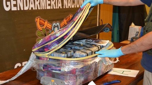 Desde 2012 las valijas argentinas se enviaron vía Uruguay 