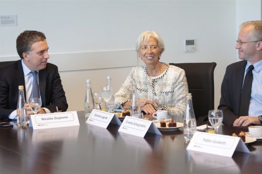 Dujovne y Lagarde la negociación con el FMI