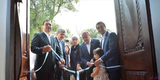 Valdés inauguró las obras de refacción y anunció nuevas inversiones para la localidad 