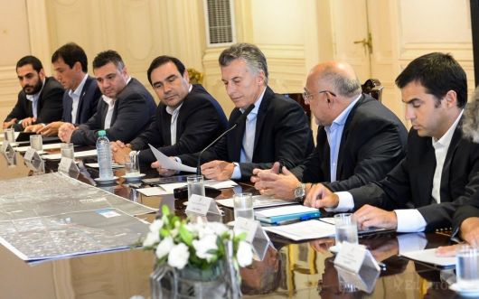 Valdés y Tassano se reúnen con Macri para presentar el Plan Costero