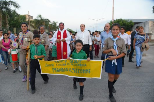 Gran celebración de las fiestas patronales de Santa Catalina de Alejandría
