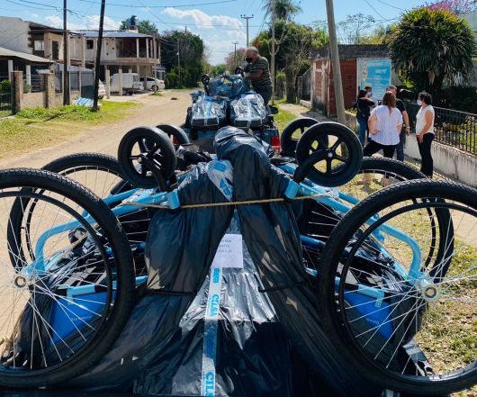 La ONG CILSA regresó a Corrientes y entregó 70 sillas de ruedas a vecinos de 9 ciudades

