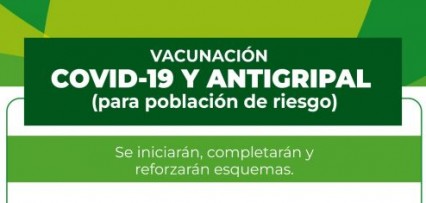 Salud Pública recuerda quiénes deben recibir la vacuna antigripal y refuerzos por Covid-19
